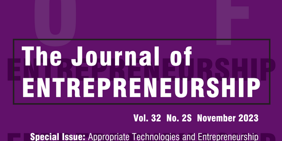 Logo: The Journal of Entrepreneurship